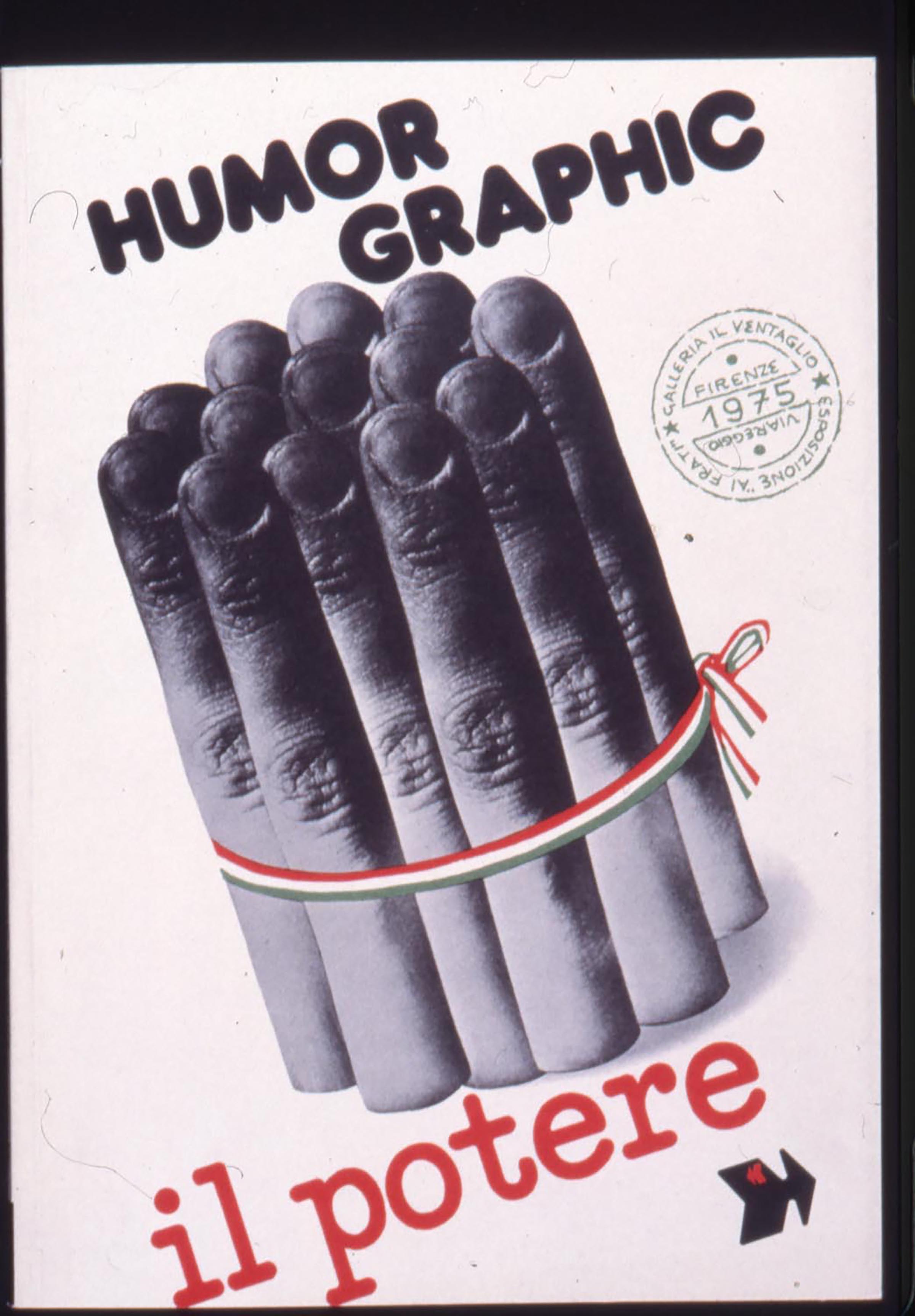 Armando Testa, Humor graphic. Il potere, 1975